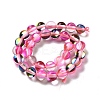 Synthetic Moonstone Beads Strands G-P528-J01-10-2