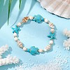 Shell Beaded Bracelets BJEW-TA00589-01-1