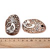 Handmade Porcelain Big Pendants PORC-T133-48-3