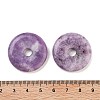 Natural Lepidolite Pendants G-K099-30mm-02-4