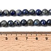 Natural Lapis Lazuli Beads Strands LS-G-A163-07-6mm-5