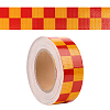Waterproof PVC Reflective Warning Stickers FIND-WH0152-070D-1