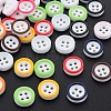 4-Hole Resin Buttons BUTT-N018-056-1