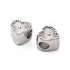 304 Stainless Steel European Beads STAS-M112-03P-05-3