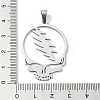 Non-Tarnish 304 Stainless Steel Pendants LS-STAS-C097-11P-3