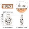 100Pcs Tibetan Style Alloy Charms FIND-YW0008-81-3