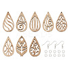 DIY Dangle Earring Making Kits DIY-CD0001-28-1