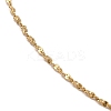 10Pcs PVD Vacuum Plating 304 Stainless Steel Serpentine Chain Necklaces Set NJEW-K254-01G-2