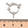 304 Stainless Steel Spring Ring Clasps STAS-L310-04P-3