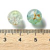 Transparent Crackle Acrylic Beads DACR-D300-01E-10mm-3