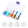 10 Color PET Paper Nail Care Decoration DIY-CP0003-68-1