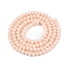 Opaque Solid Color Imitation Jade Glass Beads Strands X-EGLA-A044-P4mm-D05-3