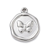 304 Stainless Steel Pendants STAS-K291-12P-03-1