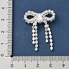 Brass Micro Pave Cubic Zirconia Beads KK-S336-06S-3