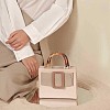 Arch Shaped Plastic Imitation Bamboo Bag Handles FIND-WH0111-303A-5