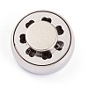 304 Stainless Steel Magnetic Diffuser Locket Aromatherapy Essential Oil Buckle AJEW-M027-14P-5