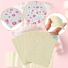 200Pcs Earring Displays Cards CDIS-FS0001-16-3