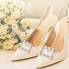 2 Styles Alloy Rhinestone Shoe Decorations FIND-GO0002-29-6
