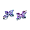 Ion Plating(IP) 201 Stainless Steel Pendant STAS-B027-15MC-2