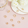 5 Pairs 5 Style Rack Plating Ring Brass Hoop Earrings for Women EJEW-BBC0001-97-3