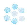 Transparent Plastic Bead Caps KY-Q005-02A-04-2
