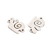 Non-Tarnish 304 Stainless Steel Links/Connectors LS-STAS-S116-206P-2