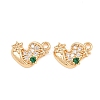 Christmas Brass Micro Pave Cubic Zirconia Pendants KK-L261-15B-G02-1