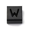 Ion Plating(IP) 304 Stainless Steel Square Slide Charms STAS-L132-05W-B-1
