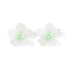Flower Acrylic Bead Caps SACR-T017-51D-3