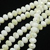 Electroplate Glass Faceted Rondelle Beads Strands X-EGLA-D020-10x8mm-05-1