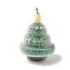 Christmas Flocky Opaque Resin Pendants LS-FIND-A058-01B-2