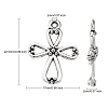 Tibetan Style Alloy Pendants X-LF1364Y-2