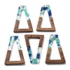 Resin and Walnut Pendants FIND-R051-03A-1