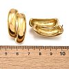 Ion Plating(IP) 304 Stainless Steel Stud Earrings LS-EJEW-G395-01G-3