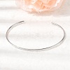 304 Stainless Steel Cuff Bangles BJEW-D388-01A-P-2
