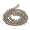 Transparent Glass Beads Strands X1-EGLA-A034-T8mm-MD16-3