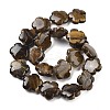 Natural Tiger Eye Beads Strands G-F769-H01-02-3
