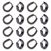 10 Pairs 304 Stainless Steel Hoop Earrings EJEW-UN0001-73-1