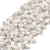Natural Baroque Keshi Pearl Beads Strands PEAR-B004-07B-01B-2