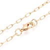 Brass Paperclip Chains MAK-S072-09B-G-2