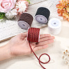 4 Rolls 4 Colors Polyester Cord OCOR-TA0002-63B-7
