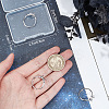 4Pcs Adjustable Brass Solitaire Ring Settings KK-BBC0011-85-3