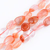 Natural Quartz Beads Strands X-G-S359-149A-1