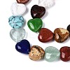 Natural & Synthetic Mixed Stone Beads Strands G-T142-71-3