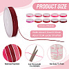 10Pcs 10 Colors Polyester Cord OCOR-TAC0040-01B-5