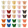  30Pcs 15Colors Acrylic Charms MACR-TA0001-33-2