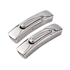 Tarnish Resistant 304 Stainless Steel Bayonet Clasps X-STAS-P158-01C-P-2
