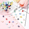 100Pcs Electroplate Glass Charms PALLOY-FZ00017-7