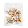 20Pcs 4 Colors Alloy Enamel Pendants ENAM-YW0001-91-6