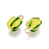 Alloy Enamel Charms ENAM-N056-404F-2